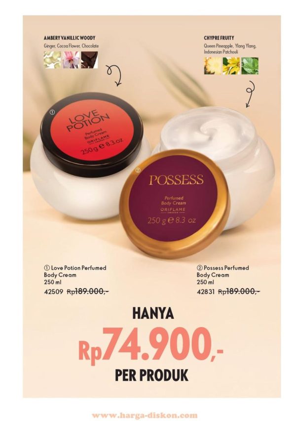 Love Potion Perfumed Body Cream